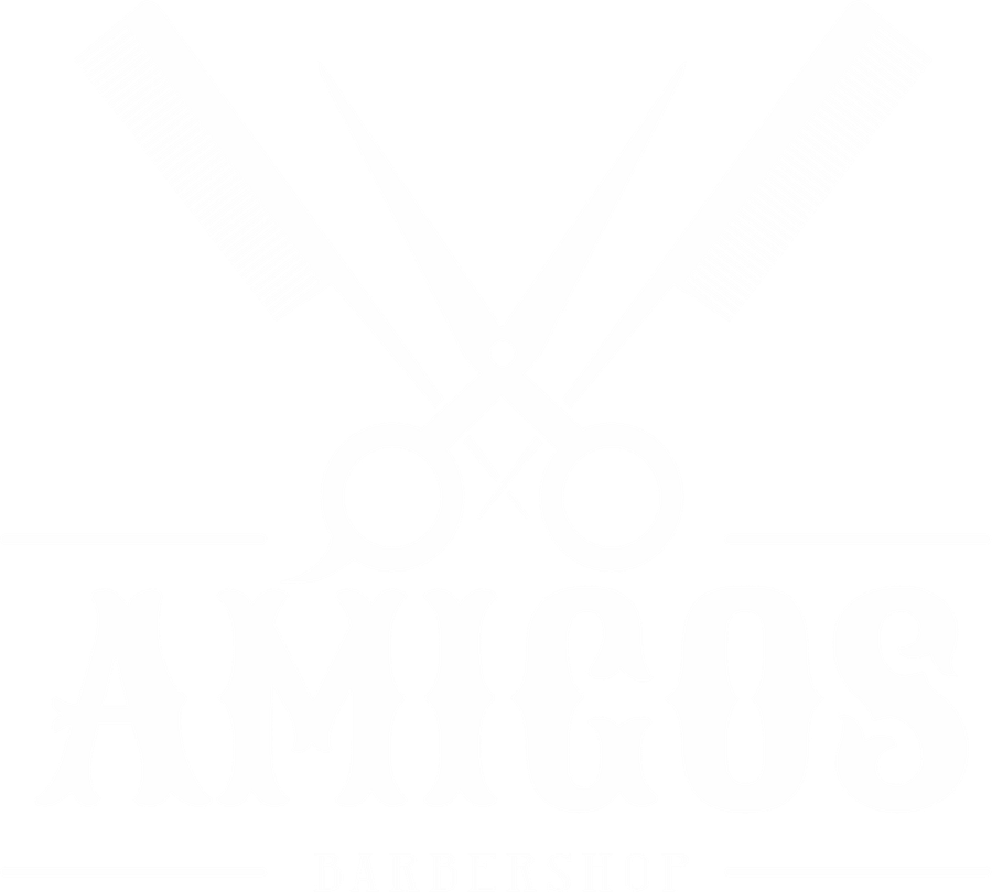 Amigos Barbershop logotipas
